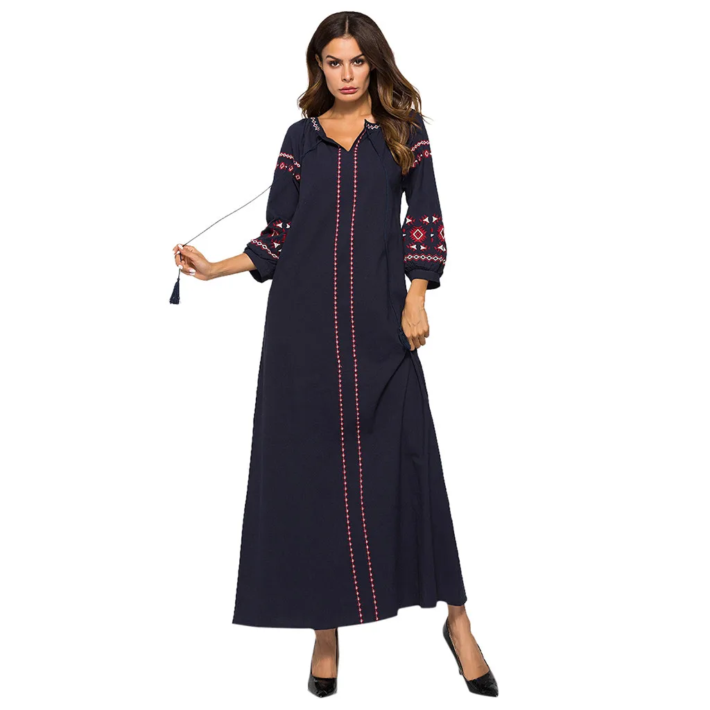 2019 women printed muslim abaya ethnic maxi dress Islamic Abaya Jilbab Cocktail Long Maxi Dress a0318
2019 women printed muslim abaya ethnic maxi dress Islamic Abaya Jilbab Cocktail Long Maxi Dress a0318