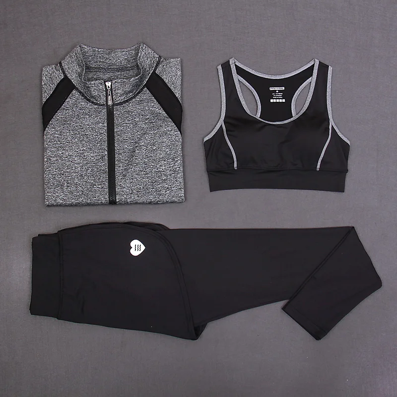 RuoskyGear 3 Piece Yoga sets ( Bra + Jacket + Pants ) Yoga Sports Suit Tight Sportswear Breathable Tracksuit Running Free Ship
RuoskyGear 3 Piece Yoga sets ( Bra + Jacket + Pants ) Yoga Sports Suit Tight Sportswear Breathable Tracksuit Running Free Ship
