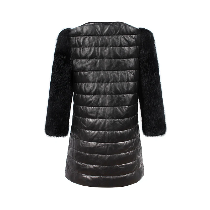 Fashion Winter Women Faux Fur Coat PU Leather Three Quarter Sleeve Jacket Keep Warm Outwear Lady Casual Overcoat Plus Size7Q2188
Fashion Winter Women Faux Fur Coat PU Leather Three Quarter Sleeve Jacket Keep Warm Outwear Lady Casual Overcoat Plus Size7Q2188