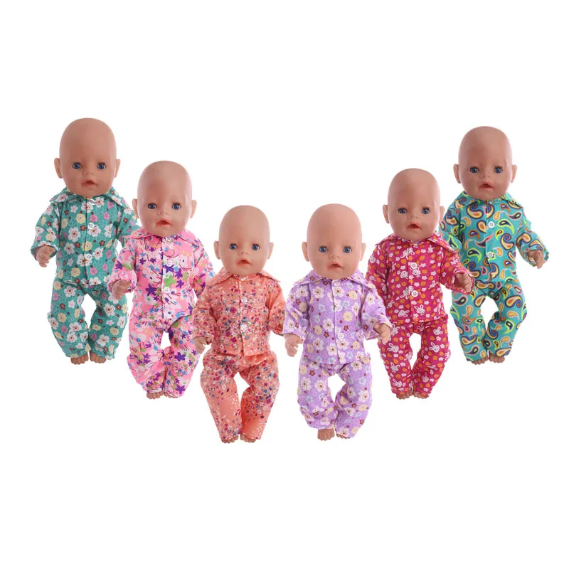 LUCKDOLL 7 видов стилей модный Пижамный костюм для куклы 18 дюймов или 43 см аксессуары для куклы
LUCKDOLL 7 видов стилей модный Пижамный костюм для куклы 18 дюймов или 43 см аксессуары для куклы