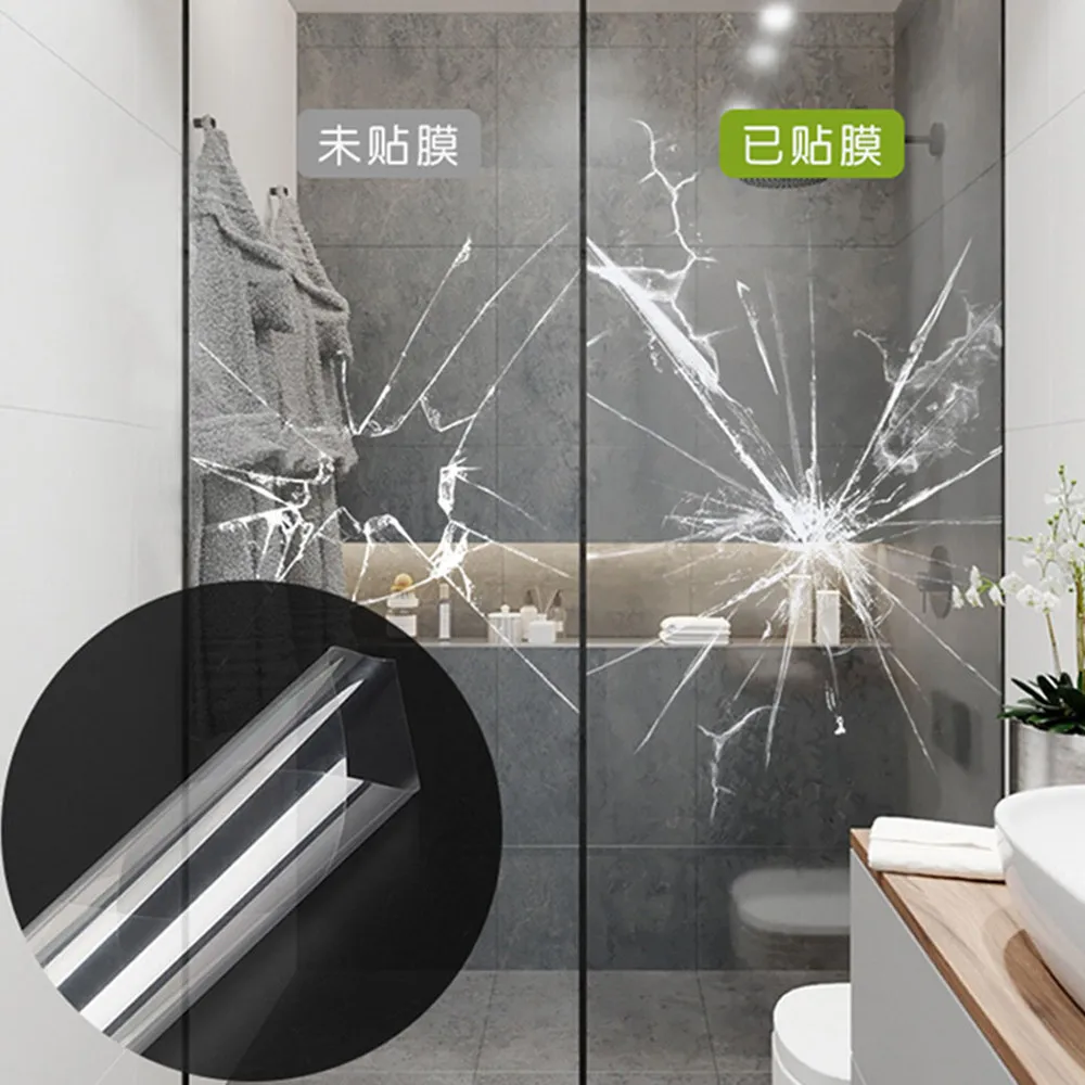 1.52x5m Sunice 2mil Safety Film Clear Film Window Glass Protection film Shatterproof Window Protection Vinyl Office Home car Window Film
1.52x5m Sunice 2mil Safety Film Clear Film Window Glass Protection film Shatterproof Window Protection Vinyl Office Home car Window Film