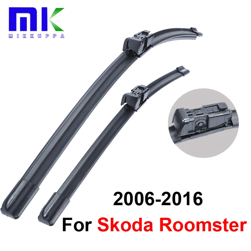 Щетки стеклоочистителя из силиконовой резины для Skoda Roomster 2006 2007 2008 2009 2010 2011 2012 2013-2016 автомобильные аксессуары стеклоочистителя
Щетки стеклоочистителя из силиконовой резины для Skoda Roomster 2006 2007 2008 2009 2010 2011 2012 2013-2016 автомобильные аксессуары стеклоочистителя