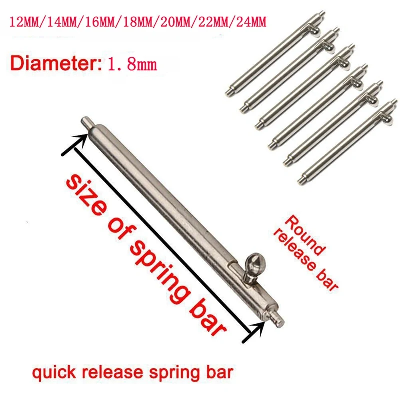20 Pieces / Set Spring Rod 304 Stainless Steel Quick Release Strap With Link Needle Bar Repair Tool
20 Pieces / Set Spring Rod 304 Stainless Steel Quick Release Strap With Link Needle Bar Repair Tool