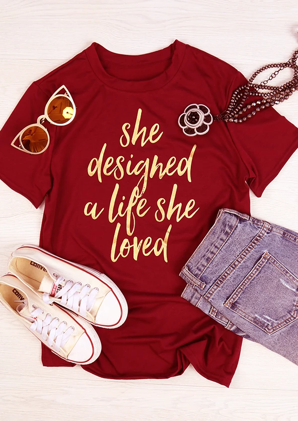 She Designed A Life She Loved t Shirt graphic quality grunge women aesthetic camisetas quote vintage graphic tumblr tops tees
She Designed A Life She Loved t Shirt graphic quality grunge women aesthetic camisetas quote vintage graphic tumblr tops tees