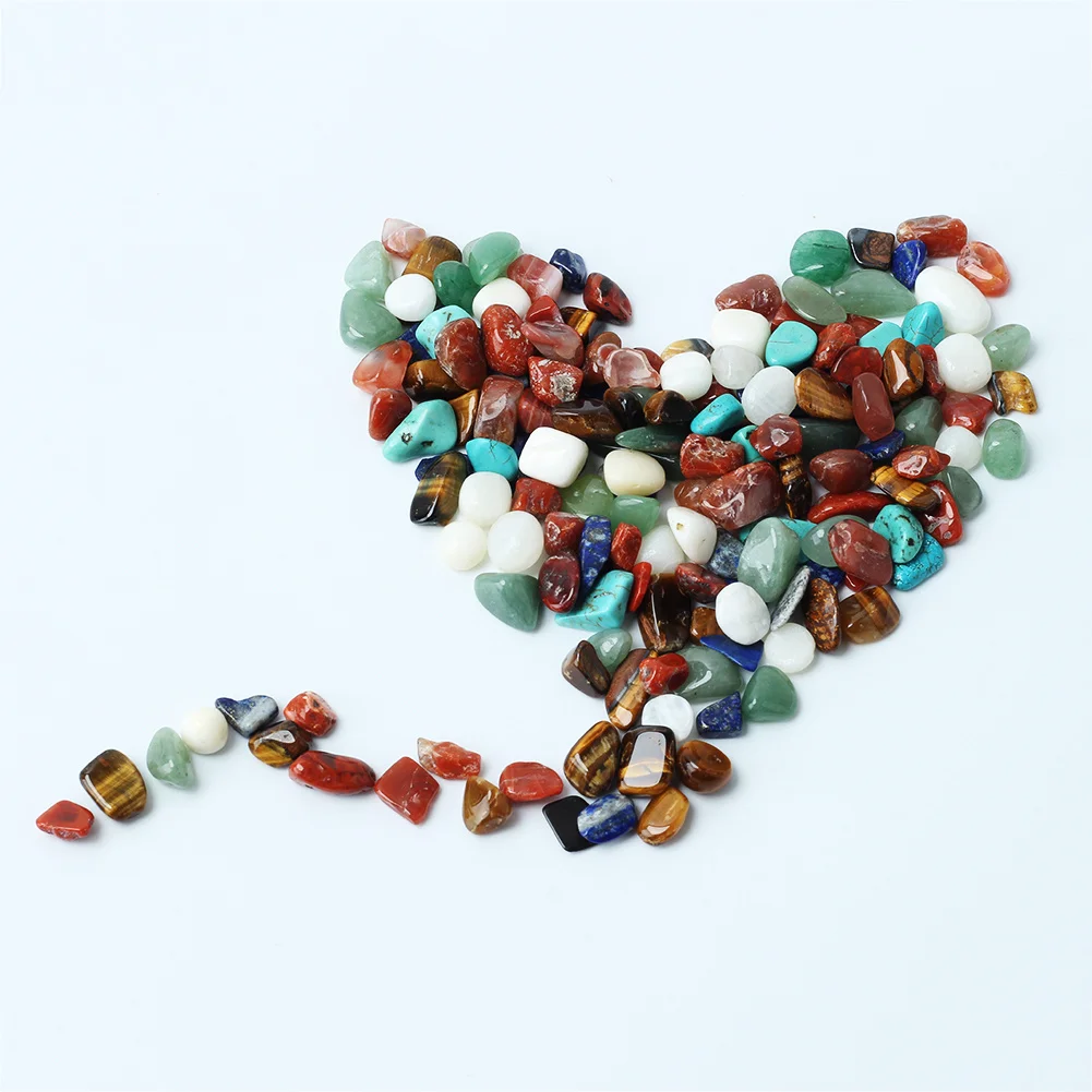 1 Bag Mix Color Tumbled Stones Chakra Beads Gemstone Rock Chips Tumblestones 1-2.5cm Irregular
1 Bag Mix Color Tumbled Stones Chakra Beads Gemstone Rock Chips Tumblestones 1-2.5cm Irregular