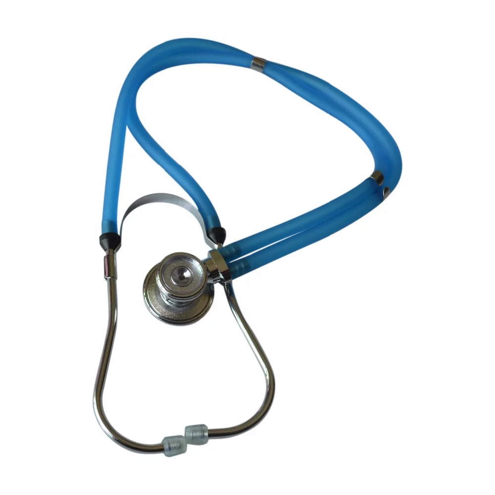 Portable Dual Head EMT Clinical Stethoscope Medical Auscultation Device Estetoscopio Transparent Blue Fonendoscopio
Portable Dual Head EMT Clinical Stethoscope Medical Auscultation Device Estetoscopio Transparent Blue Fonendoscopio