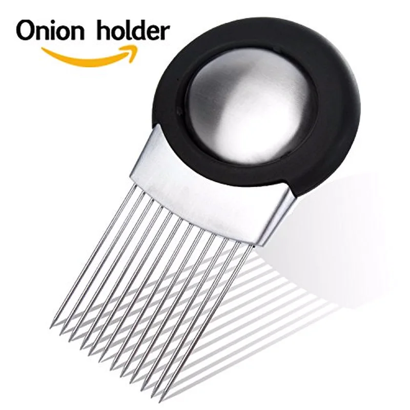 Onion Holder for Slicing All-In-One | Potato holder | Odor Remover | Vegetable Slicer | Onion Chopper Stainless Steel
Onion Holder for Slicing All-In-One | Potato holder | Odor Remover | Vegetable Slicer | Onion Chopper Stainless Steel