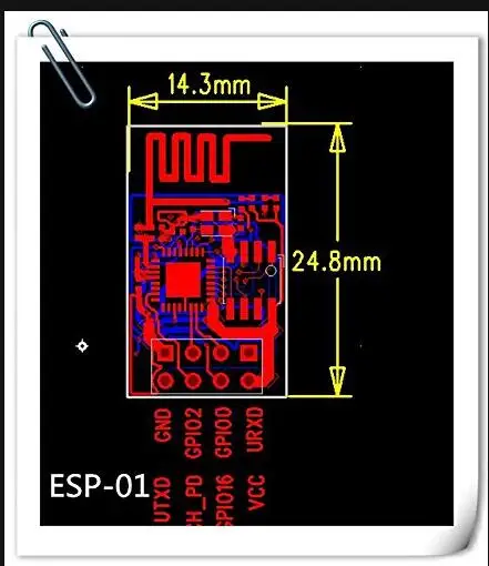 Upgraded Version ESP01 ESP-01 Esp8266 Serial Wifi Wireless Module Wireless Transreceiver
Upgraded Version ESP01 ESP-01 Esp8266 Serial Wifi Wireless Module Wireless Transreceiver