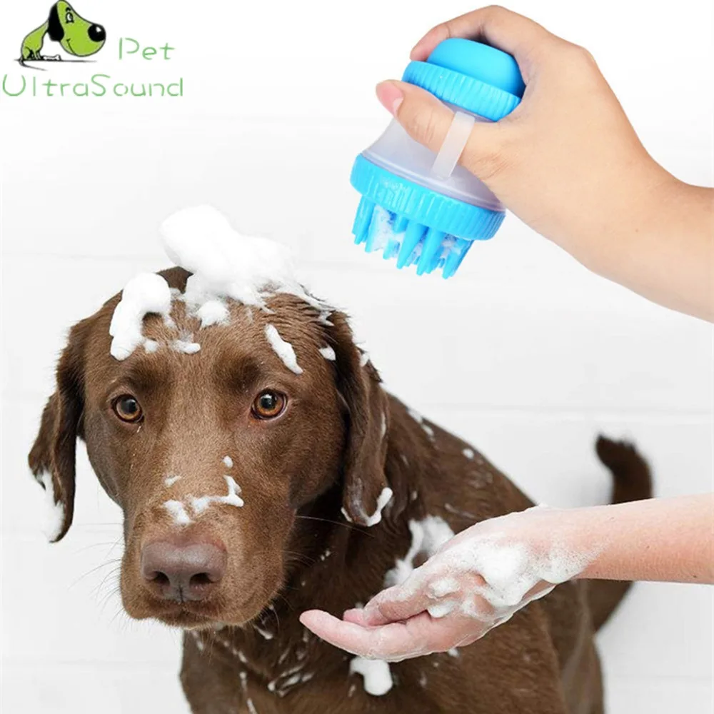 ULTRASOUND PET Multifunction Silicone Dog Brush Shampoo Stroge Pet Bath Massage Grooming Brushes Cat Puppy Dogs Cleaning Combs
ULTRASOUND PET Multifunction Silicone Dog Brush Shampoo Stroge Pet Bath Massage Grooming Brushes Cat Puppy Dogs Cleaning Combs