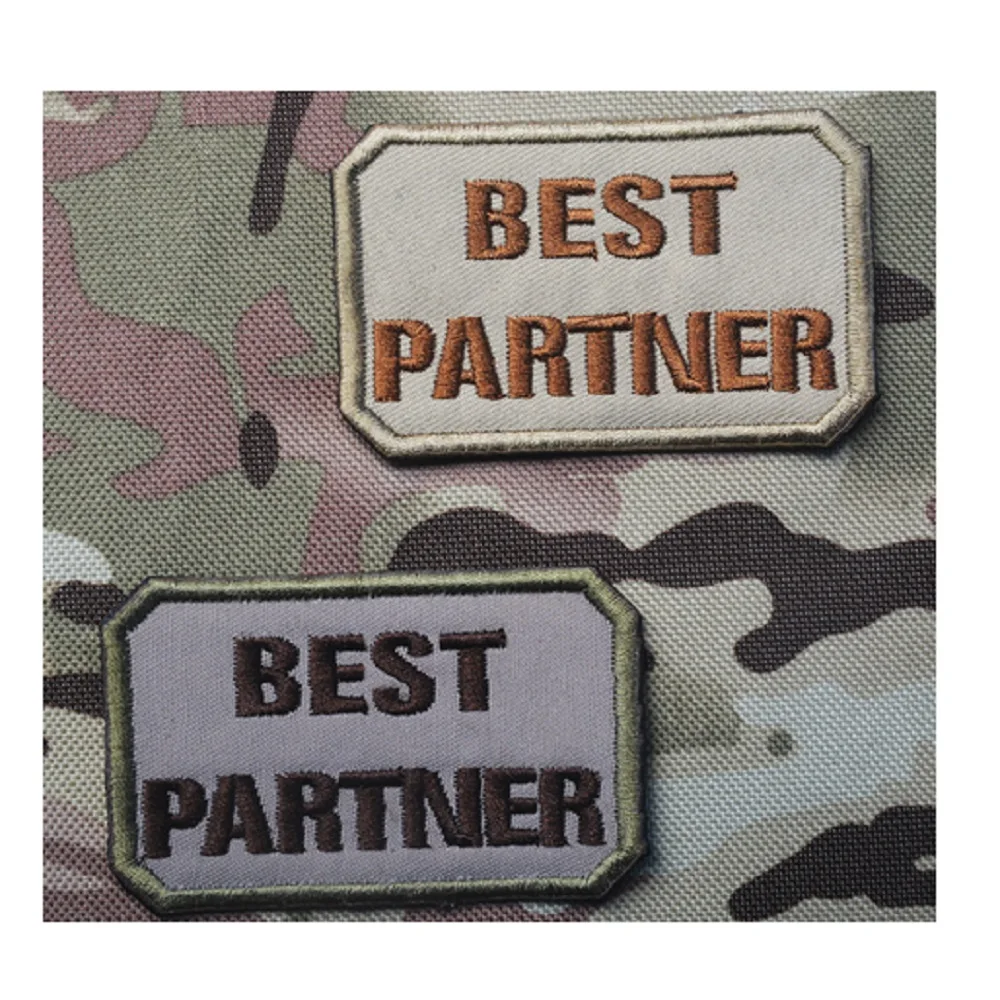 3D Embroidery Patches Armband Loops And Hook BEST PARTNER Patches English Embroidery Armband Badges
3D Embroidery Patches Armband Loops And Hook BEST PARTNER Patches English Embroidery Armband Badges
