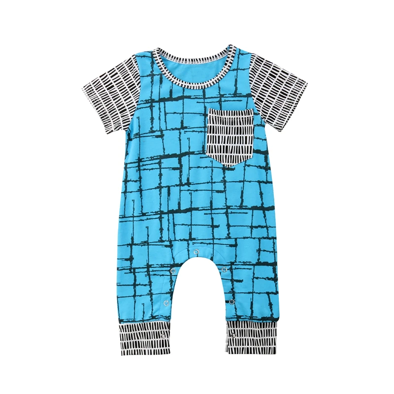 2018 Newborn Baby Boy Romper 0-24M Infant Toddler Kid Short Sleeve Pocket Romper Sunsuit Jumpsuit Clothes Summer Outfit
2018 Newborn Baby Boy Romper 0-24M Infant Toddler Kid Short Sleeve Pocket Romper Sunsuit Jumpsuit Clothes Summer Outfit