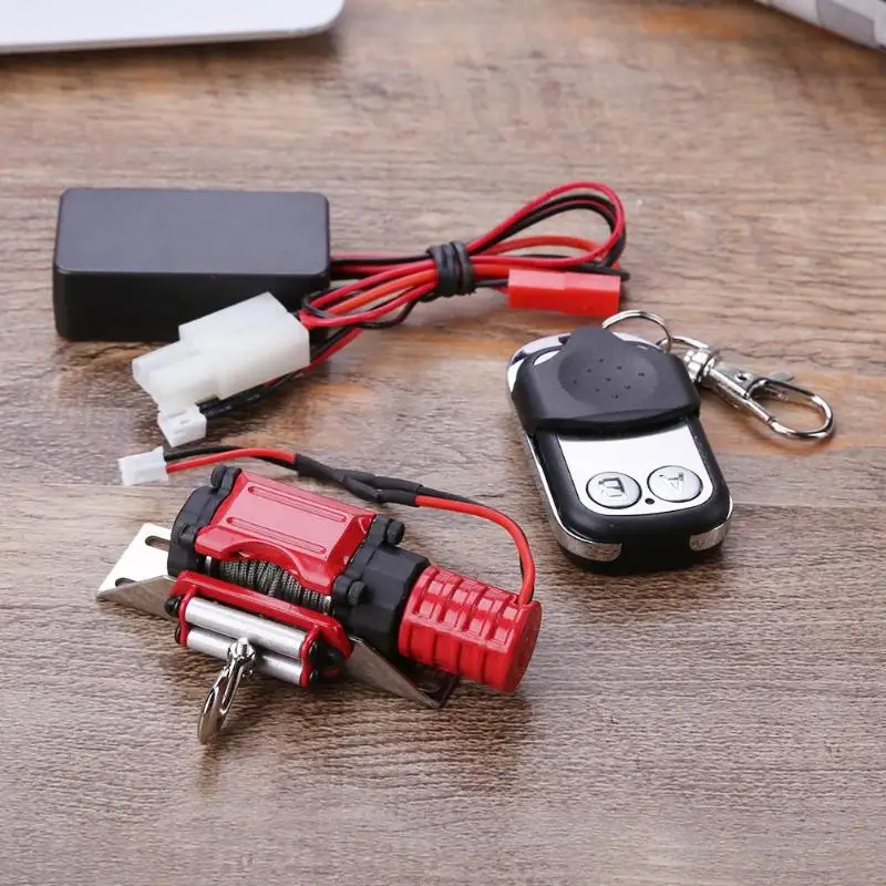 Universal Winch for 1/10 RC Crawler Car Axial for TRAXXAS w/Remote Controller 
Universal Winch for 1/10 RC Crawler Car Axial for TRAXXAS w/Remote Controller
