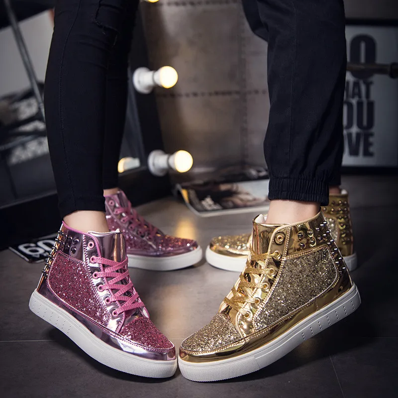 Golden Skateboarding Shoes 2021 Women Men Superstars Goose Christian High-top Sequins Hairstylist Couple Loubout shoes krasovki
Golden Skateboarding Shoes 2021 Women Men Superstars Goose Christian High-top Sequins Hairstylist Couple Loubout shoes krasovki