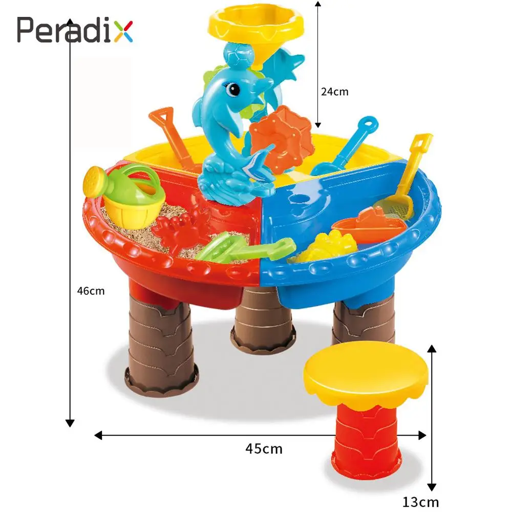 Baby Gift Sand Water Table Children Beach Toys Funny Lovely Playing Sand Clay Play House Plastic 1 Set Outdoor Furniture Toys
Baby Gift Sand Water Table Children Beach Toys Funny Lovely Playing Sand Clay Play House Plastic 1 Set Outdoor Furniture Toys