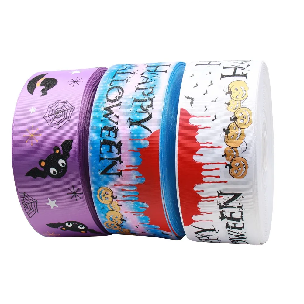 IBOWS 3'' 75mm Halloween Grosgrain Ribbon Spider Printed Festival for DIY Hair Bow Accessories Gift Decoration Materials 2yards
IBOWS 3'' 75mm Halloween Grosgrain Ribbon Spider Printed Festival for DIY Hair Bow Accessories Gift Decoration Materials 2yards