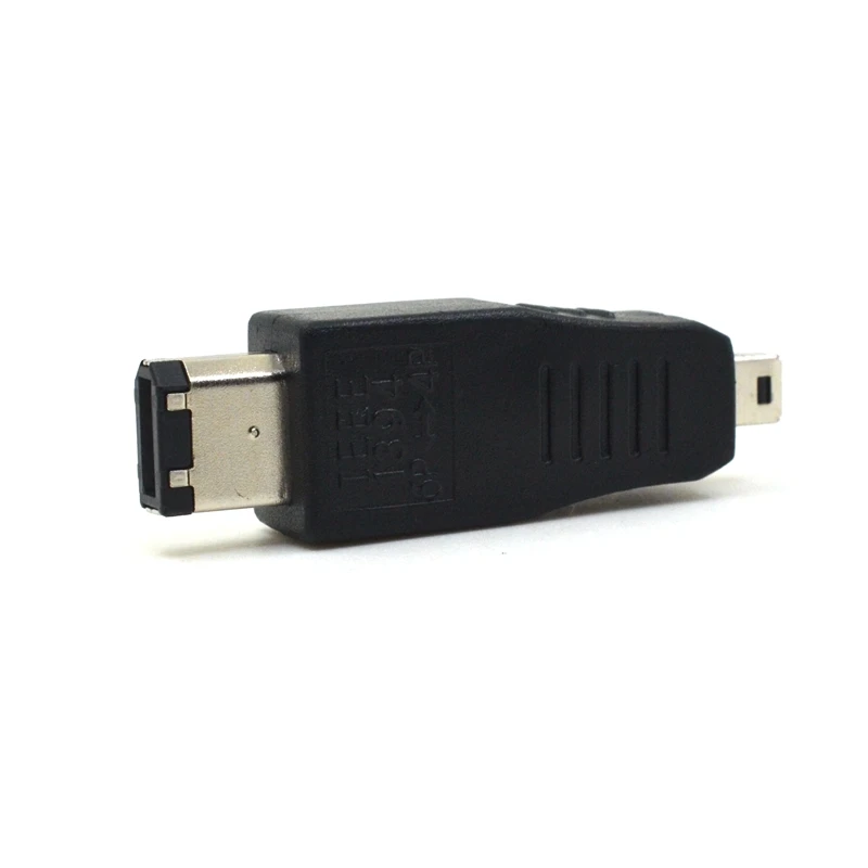 IEEE1394 6Pin to 4Pin Firewire Connector Adapter IEEE-1394a Male to Male 6-Pin to 4-Pin
IEEE1394 6Pin to 4Pin Firewire Connector Adapter IEEE-1394a Male to Male 6-Pin to 4-Pin