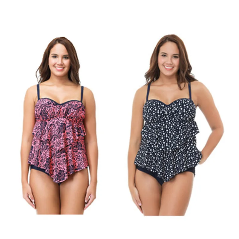 Plus Size Swimwear Swimming Suit for Women Wire Free with Pad Print Biquinis Feminino 2019 Bikini Two Piece Swimsuit Swimsuit
Plus Size Swimwear Swimming Suit for Women Wire Free with Pad Print Biquinis Feminino 2019 Bikini Two Piece Swimsuit Swimsuit