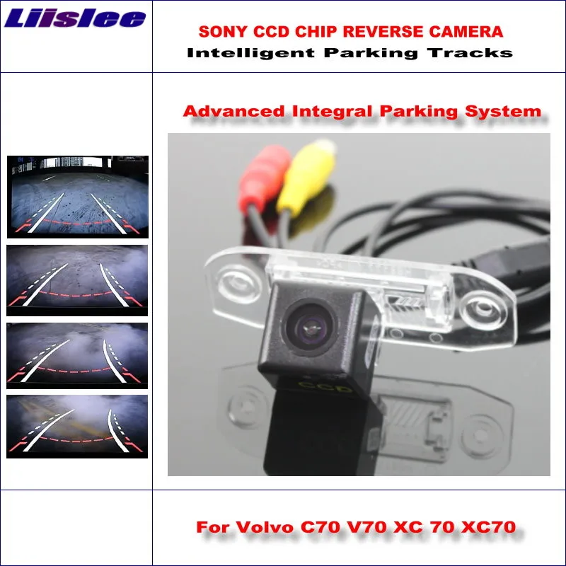 

Liislee Intelligent Parking Tracks View Rear Camera For Volvo C70 V70 XC 70 XC70 2006~2015 Backup Reverse / RCA AUX HD SONY