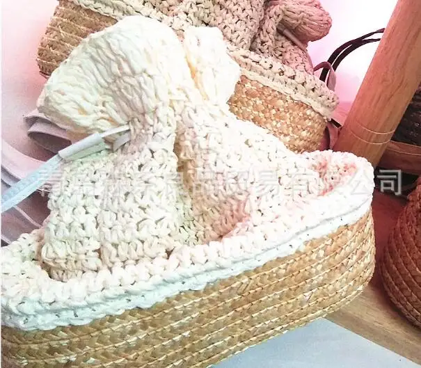 5 pcs fedex fast shipping Hot fashion Simple beach straw Backpack women bucket two shoulder knitted backpack
5 pcs fedex fast shipping Hot fashion Simple beach straw Backpack women bucket two shoulder knitted backpack