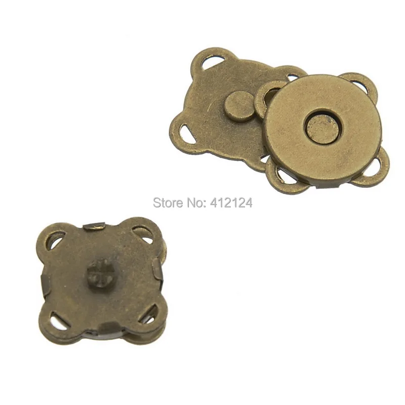 50Pcs Magnetic Clasps Snap Plum Blossom Shape Bronze Tone Handbag Purse Bag DIY Finding 11x11mm
50Pcs Magnetic Clasps Snap Plum Blossom Shape Bronze Tone Handbag Purse Bag DIY Finding 11x11mm