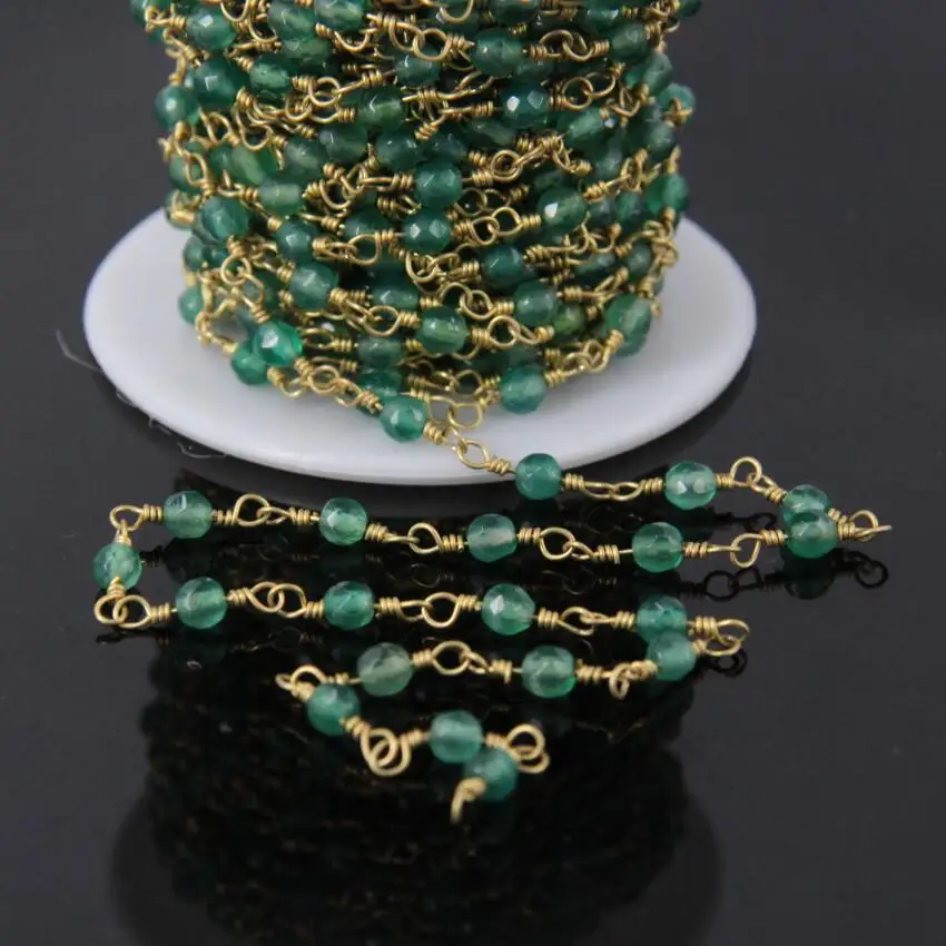 4mm Green Agates gems Faceted Round Bead Copper Chain,Mixed Natural Stone Link Brass Wire Wrapped Rosary Chain DIY Necklace Craf
4mm Green Agates gems Faceted Round Bead Copper Chain,Mixed Natural Stone Link Brass Wire Wrapped Rosary Chain DIY Necklace Craf