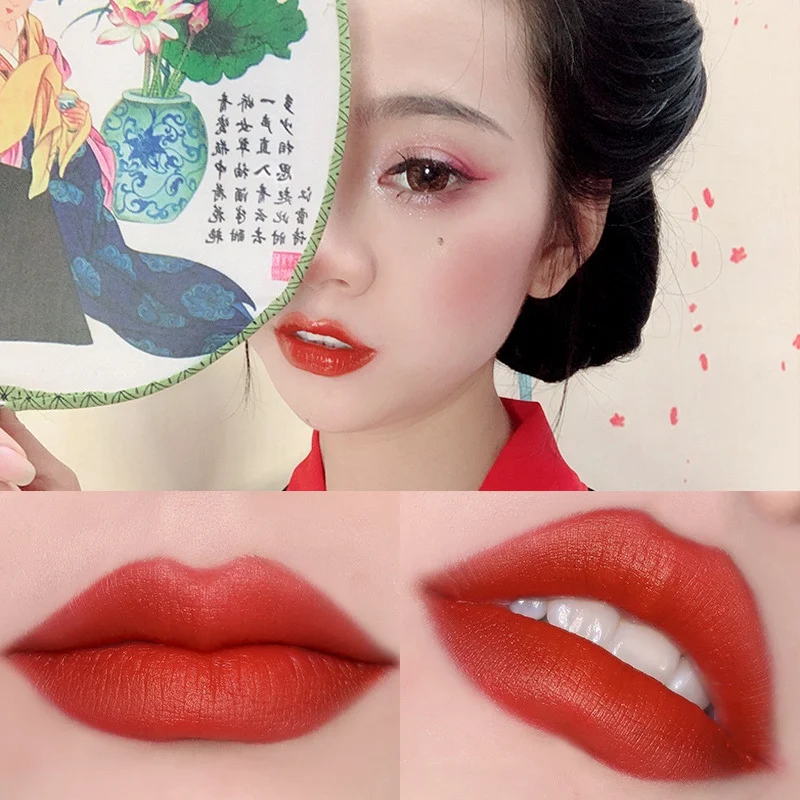 Ancient Forbidden City Chinese Style Lipstick Matte Cosmetic Sauvignon Lasting Moisturizing Waterproof Non-discoloration Makeup
Ancient Forbidden City Chinese Style Lipstick Matte Cosmetic Sauvignon Lasting Moisturizing Waterproof Non-discoloration Makeup