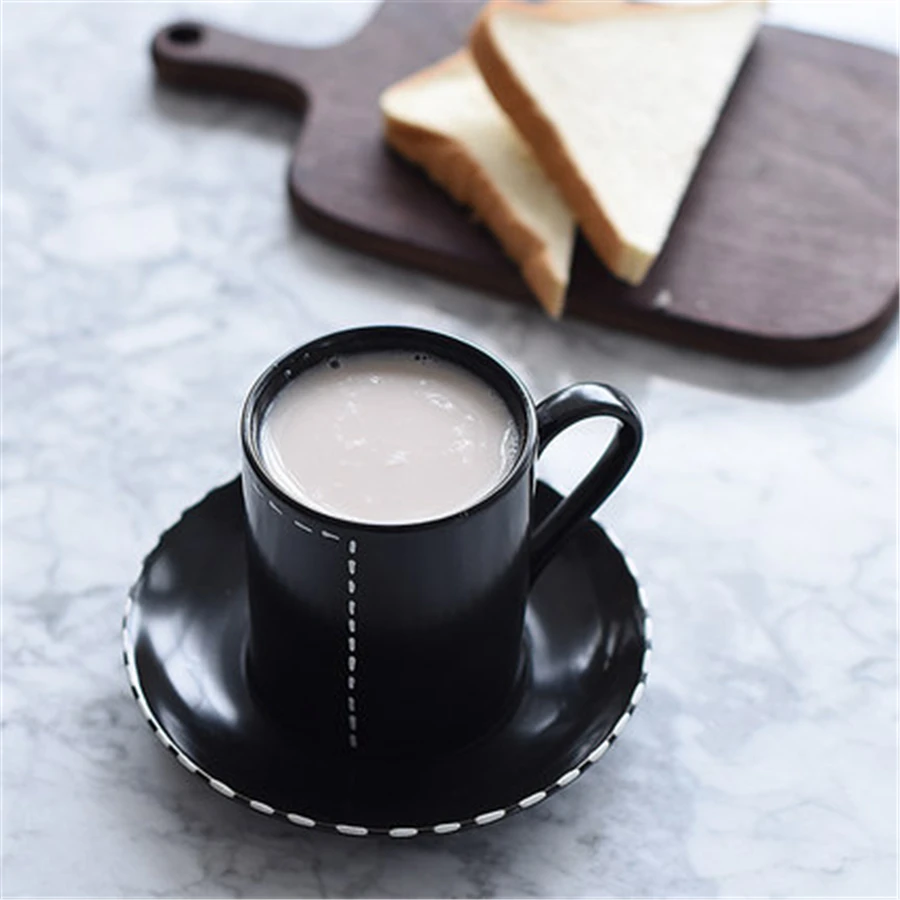 Creative Black Ceramic Mug Cup Gift Personalized Art Supplies China Tea Cups Set Classic Copo Vintage Milk Mugs Water DDBX068
Creative Black Ceramic Mug Cup Gift Personalized Art Supplies China Tea Cups Set Classic Copo Vintage Milk Mugs Water DDBX068