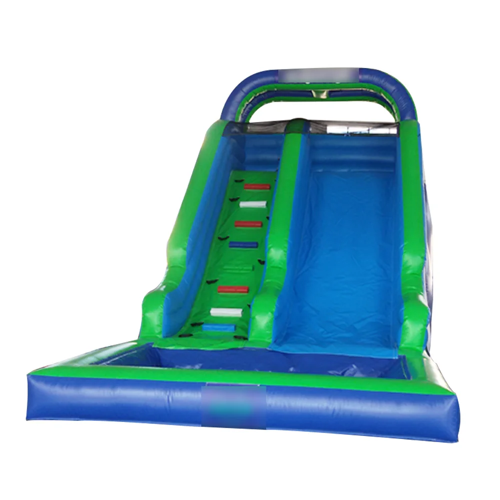 High quality Inflatable Jumper Slide Water Park Game Double Lane Slide