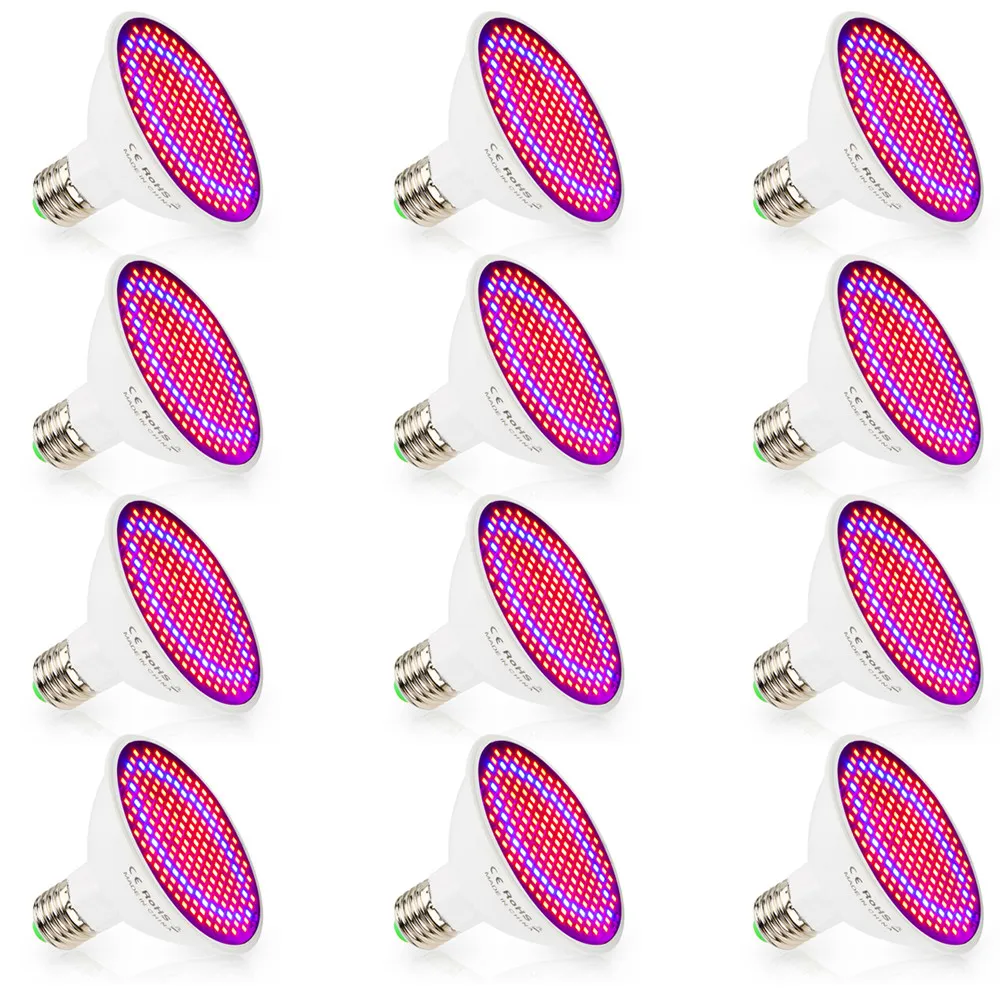 (12pcs/Lot) 200 LEDs Grow Light 20W E27 Full Spectrum for Flower Plant Growing Indoor Garden Greenhouse Hydroponic Grow Lights
(12pcs/Lot) 200 LEDs Grow Light 20W E27 Full Spectrum for Flower Plant Growing Indoor Garden Greenhouse Hydroponic Grow Lights