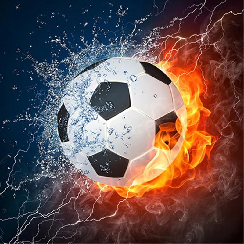 Full Diamond painting Cross stitch Cartoon football 5D DIY Diamond embroidery ball Round Diamond mosaic Color
Full Diamond painting Cross stitch Cartoon football 5D DIY Diamond embroidery ball Round Diamond mosaic Color