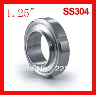 New arrival 1.25" SS304 Stainless steel sanitary SMS welded union set connection for food industry
New arrival 1.25" SS304 Stainless steel sanitary SMS welded union set connection for food industry