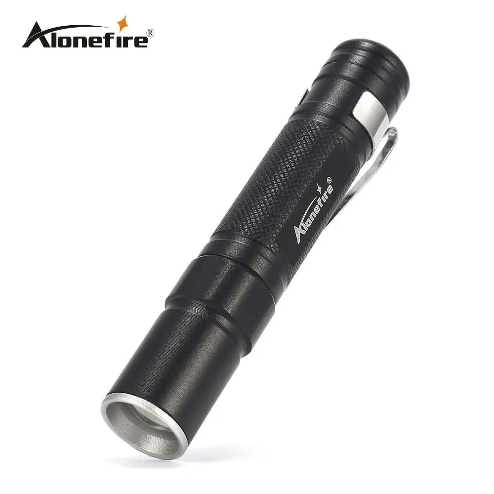 AloneFire MN22 Portable Mini Penlight XPE LED Zoom Flashlight Torch Pocket Light Waterproof Lantern AAA Battery Powerful
AloneFire MN22 Portable Mini Penlight XPE LED Zoom Flashlight Torch Pocket Light Waterproof Lantern AAA Battery Powerful