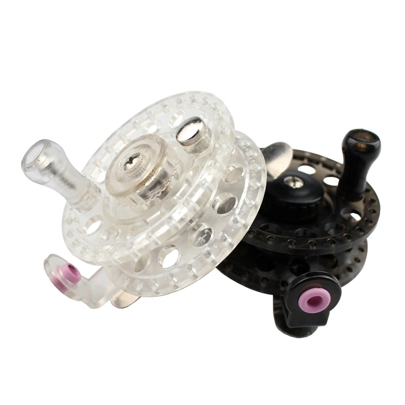 Mini Plastic Fishing Reel Plastic Body Super Light Raft Fly Ice Sea Fish Wheel Reel Gear Ratio 1:1 Left&Right Hand Fishing Tools
Mini Plastic Fishing Reel Plastic Body Super Light Raft Fly Ice Sea Fish Wheel Reel Gear Ratio 1:1 Left&Right Hand Fishing Tools