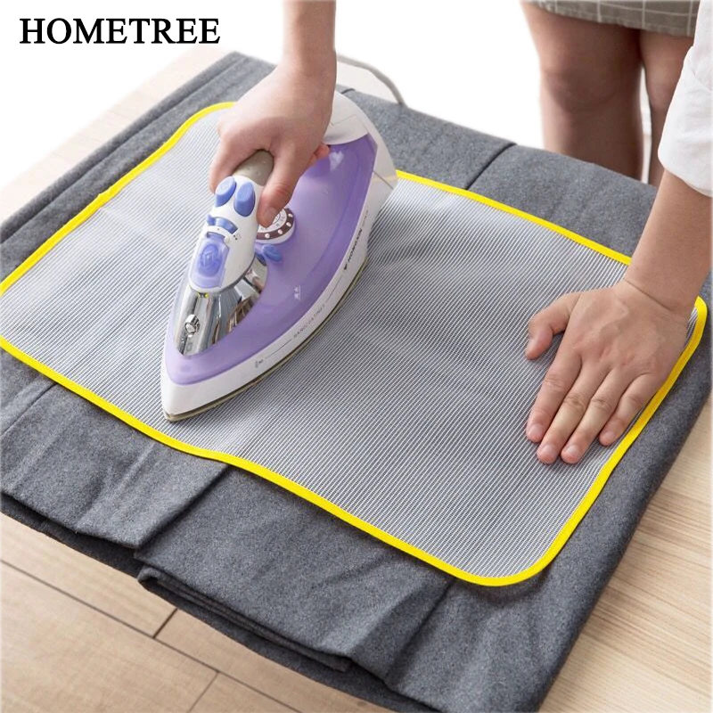 HOMETREE Insulated Mesh Cloth Ironing Mat High Temperature Insulation Pad Ironing Board Protection clothe Pad Color Random H223
HOMETREE Insulated Mesh Cloth Ironing Mat High Temperature Insulation Pad Ironing Board Protection clothe Pad Color Random H223