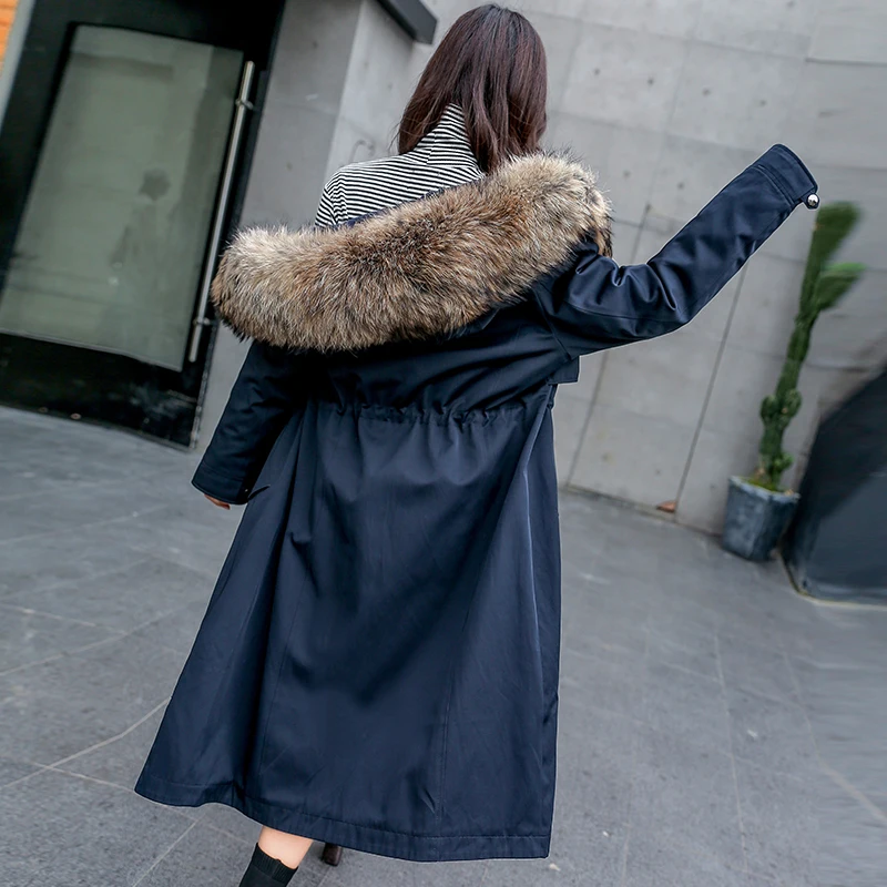 Parka Real Fur Coat Female Natural Rabbit Fur Liner Coats Winter Jacket Women Clothes 2021 Raccoon Fur Collar Warm Parkas MY3176
Parka Real Fur Coat Female Natural Rabbit Fur Liner Coats Winter Jacket Women Clothes 2021 Raccoon Fur Collar Warm Parkas MY3176