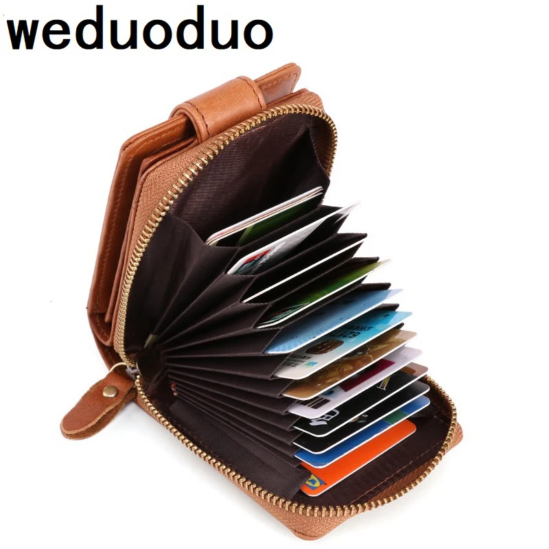 Weduoduo модный держатель для карт из натуральной кожи на молнии с застежкой держатель для кредитных карт для мужчин и женщин брендовый кошелек...
Weduoduo модный держатель для карт из натуральной кожи на молнии с застежкой держатель для кредитных карт для мужчин и женщин брендовый кошелек...