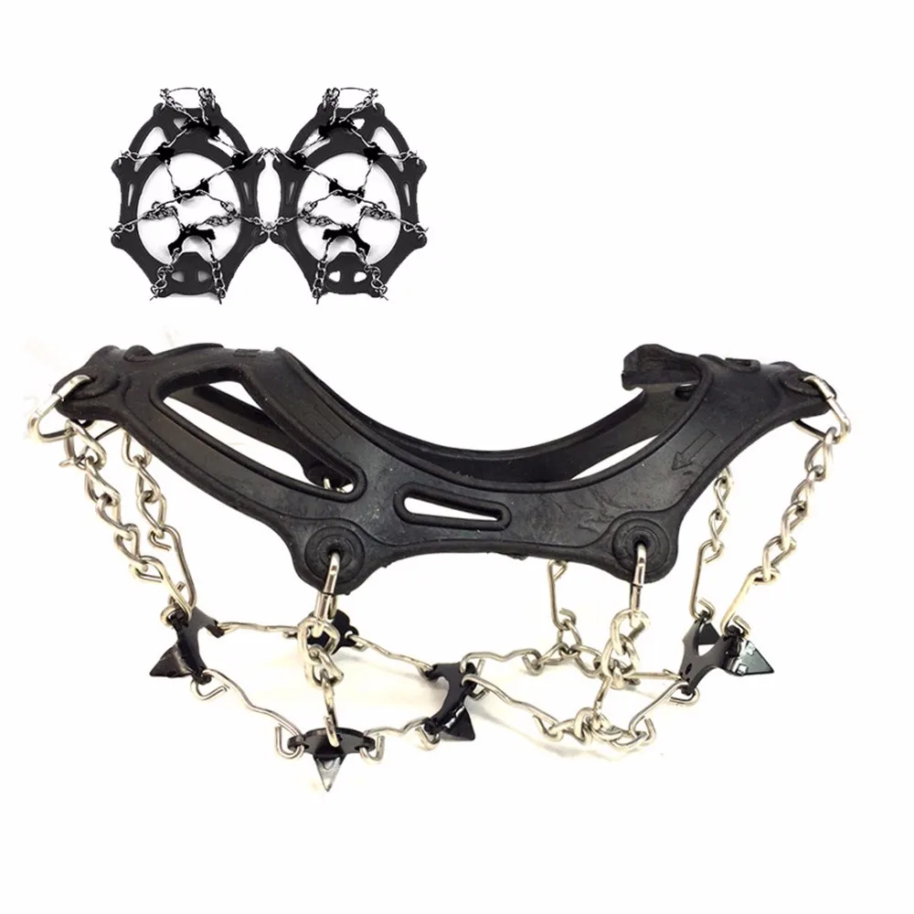 Anti-Skid Shoe Covers Crampons Hiking Shoes Snow Non-Slip Ice Climbing Hiking Eight-Tooth Anti-Skid Chains Studs Snow Claws
Anti-Skid Shoe Covers Crampons Hiking Shoes Snow Non-Slip Ice Climbing Hiking Eight-Tooth Anti-Skid Chains Studs Snow Claws