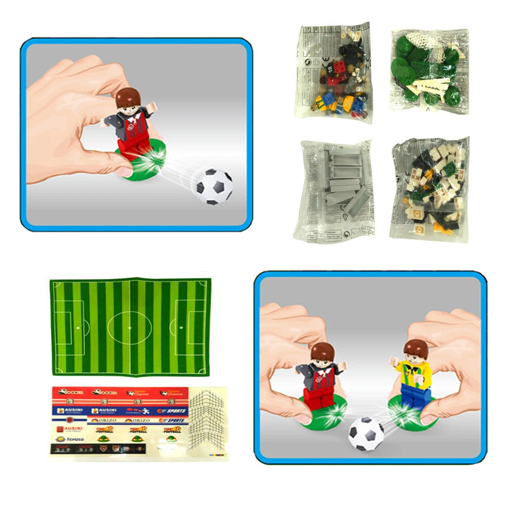 New 2019 world football City Football Field fit Soccer figures city Model diy gift kids
New 2019 world football City Football Field fit Soccer figures city Model diy gift kids