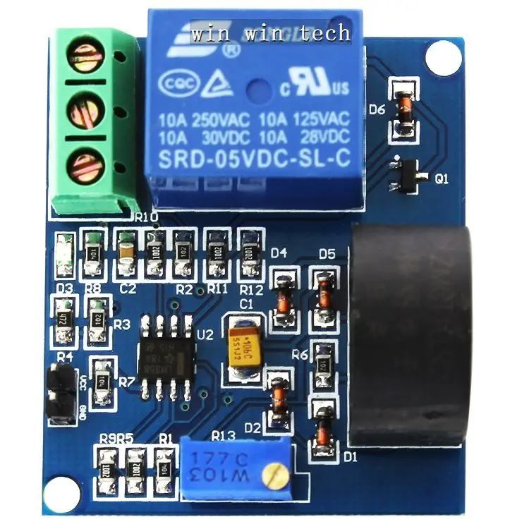 New 10PCS 5A overcurrent protection sensor module AC current detection sensor 05V,12V,24V relay
New 10PCS 5A overcurrent protection sensor module AC current detection sensor 05V,12V,24V relay
