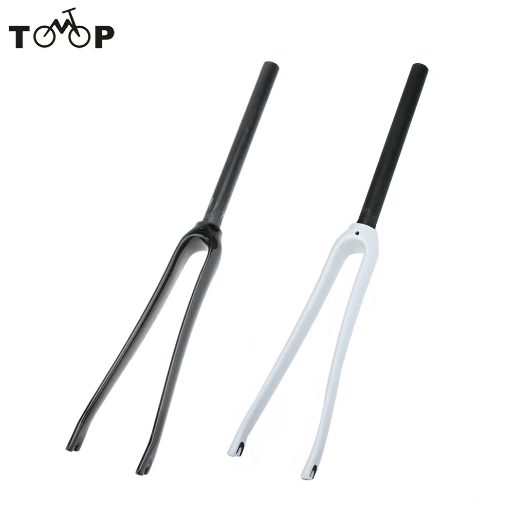 New Full Carbon Fiber Bicycle Front Fork Cycling Road Bicycle Bike Fork 28.6mm White/Black
New Full Carbon Fiber Bicycle Front Fork Cycling Road Bicycle Bike Fork 28.6mm White/Black
