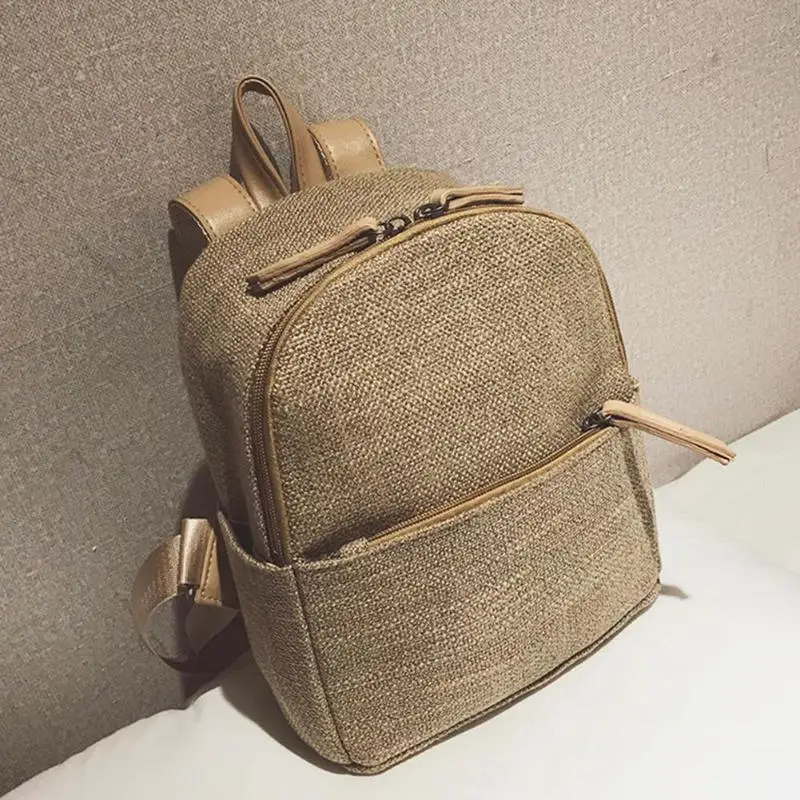2021 New Retro Straw Linen Backpack Casual Small Zipper Backpack for Women Ladies Teenager Girls Mini Shoulder Travel Schoolbag
2021 New Retro Straw Linen Backpack Casual Small Zipper Backpack for Women Ladies Teenager Girls Mini Shoulder Travel Schoolbag