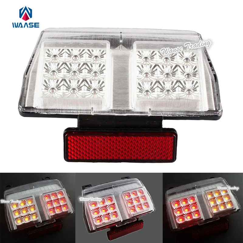 Chrome Led Taillight Tail Brake Turn Signals Integrated Light Clear Lens For 1994-2002 DUCATI 748 L/R/S/SP/SPS Biposto Monoposto
Chrome Led Taillight Tail Brake Turn Signals Integrated Light Clear Lens For 1994-2002 DUCATI 748 L/R/S/SP/SPS Biposto Monoposto