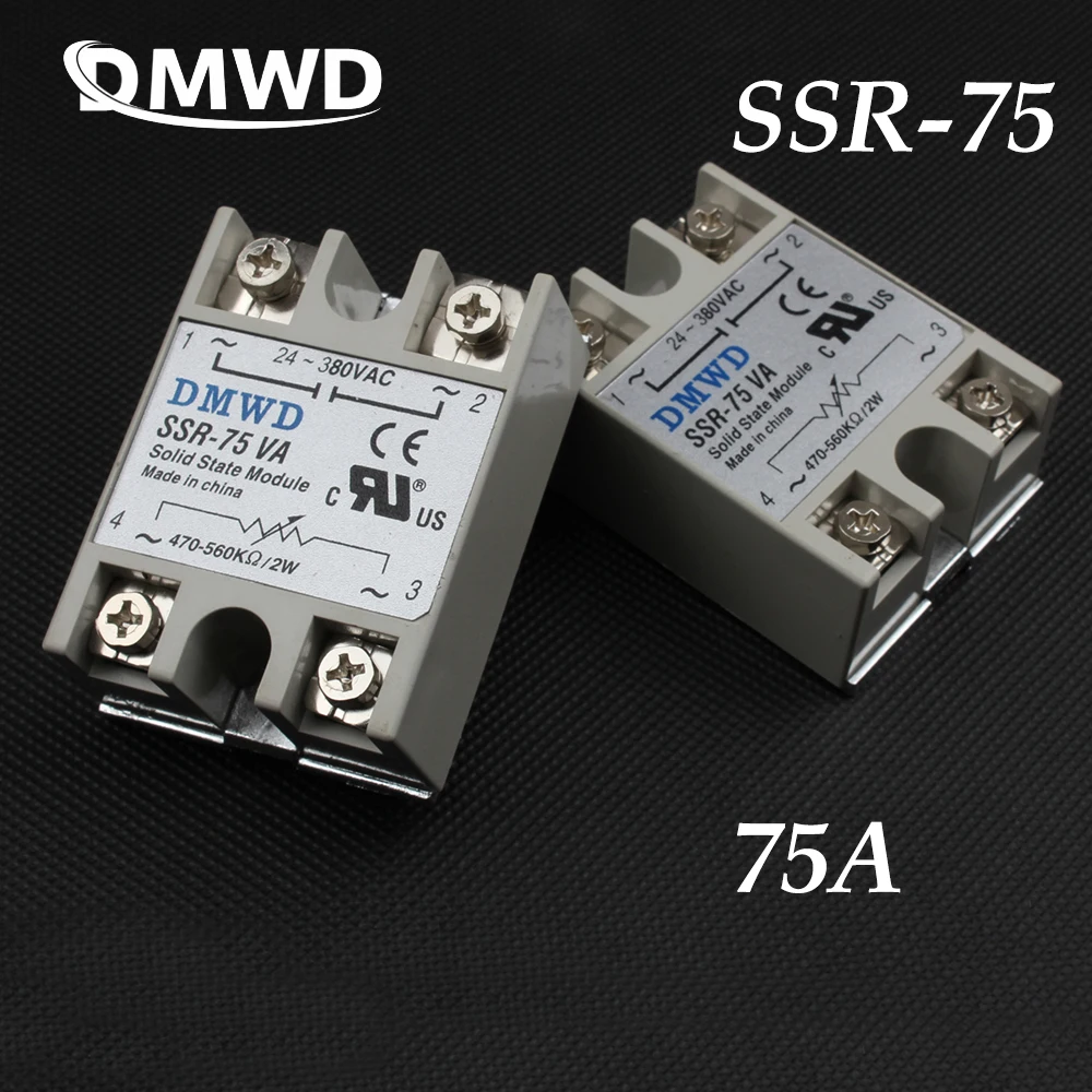 AA SSR-75 75A DMWD VA DA промышленный твердотельный релейный модуль SSR высокое качество с удобной ценой DD
AA SSR-75 75A DMWD VA DA промышленный твердотельный релейный модуль SSR высокое качество с удобной ценой DD