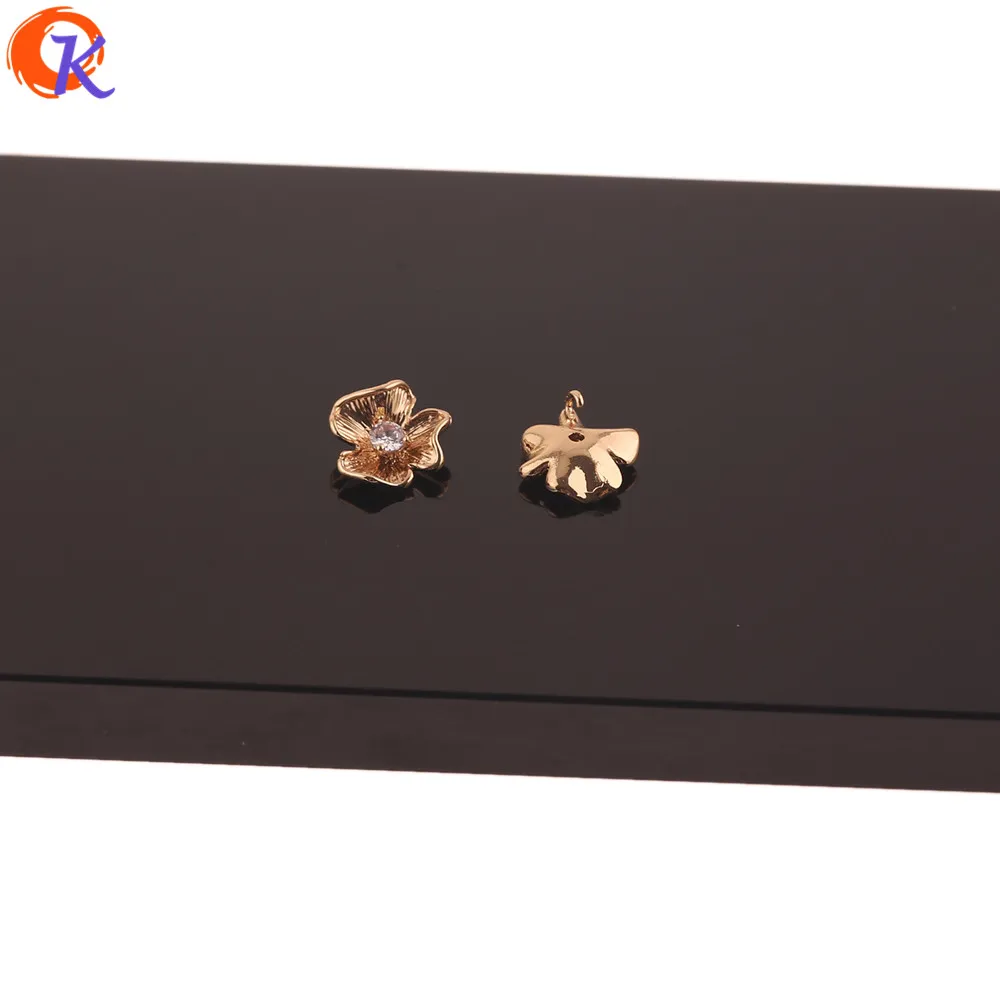 Cordial Design 40Pcs 11*11MM Jewelry Accessories/DIY Earring Making/Flower Shape/Genuine Gold Plating/Hand Made/Earring Findings
Cordial Design 40Pcs 11*11MM Jewelry Accessories/DIY Earring Making/Flower Shape/Genuine Gold Plating/Hand Made/Earring Findings