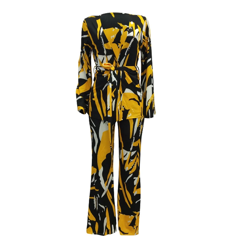 Women Two Piece Set Female Printed Long Sleeve Jacket Coat Outwear +Long Pants Ladies Home Cloth Outfit Femme Two Piece Suit
Women Two Piece Set Female Printed Long Sleeve Jacket Coat Outwear +Long Pants Ladies Home Cloth Outfit Femme Two Piece Suit