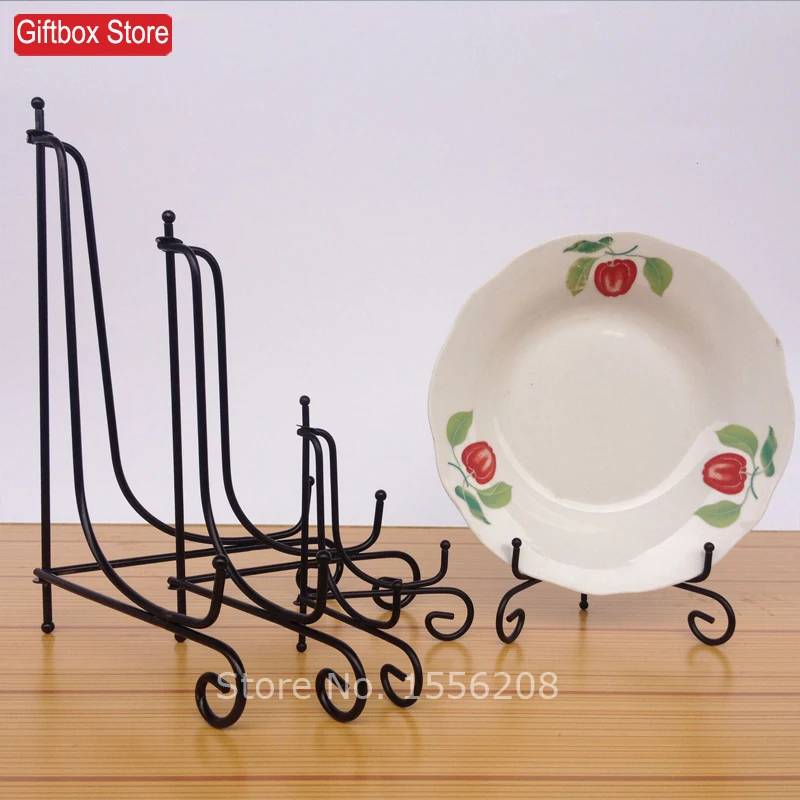 Decorative Iron Table Picture Frame Display Easel Stand Dish Plate Bowl Book Pedestal Holder Home Decoration Black
Decorative Iron Table Picture Frame Display Easel Stand Dish Plate Bowl Book Pedestal Holder Home Decoration Black