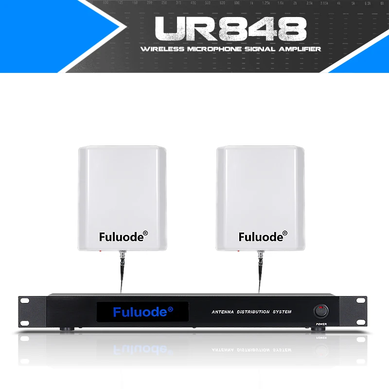 Professional one-tow four-wireless microphone signal antenna amplifier enhances 1200-meter stage conference signal enhancement
Professional one-tow four-wireless microphone signal antenna amplifier enhances 1200-meter stage conference signal enhancement