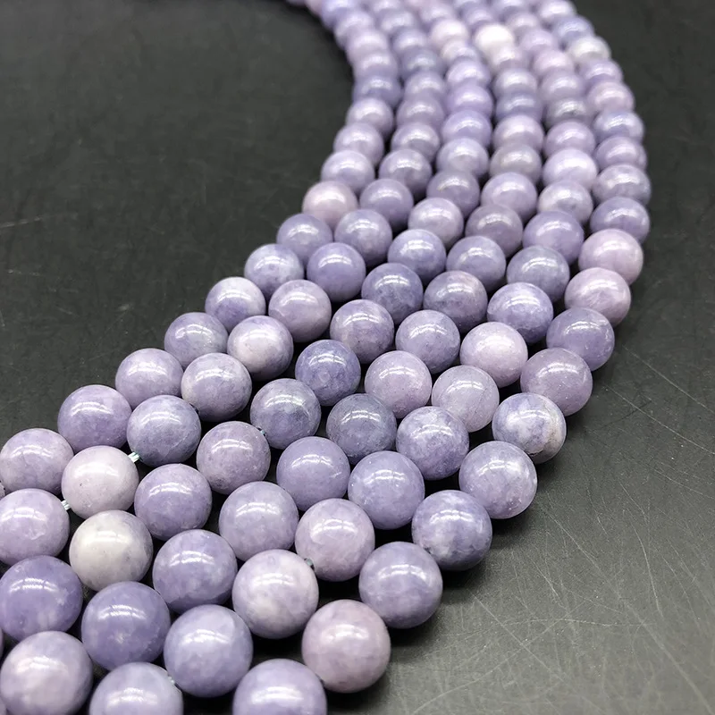 Natural Lavender Stone Beads Amethysts Purple Crystal Round Loose Beads for Jewelry Making Diy Bracelet Size 4/6/8/10/12mm 15.5"
Natural Lavender Stone Beads Amethysts Purple Crystal Round Loose Beads for Jewelry Making Diy Bracelet Size 4/6/8/10/12mm 15.5"