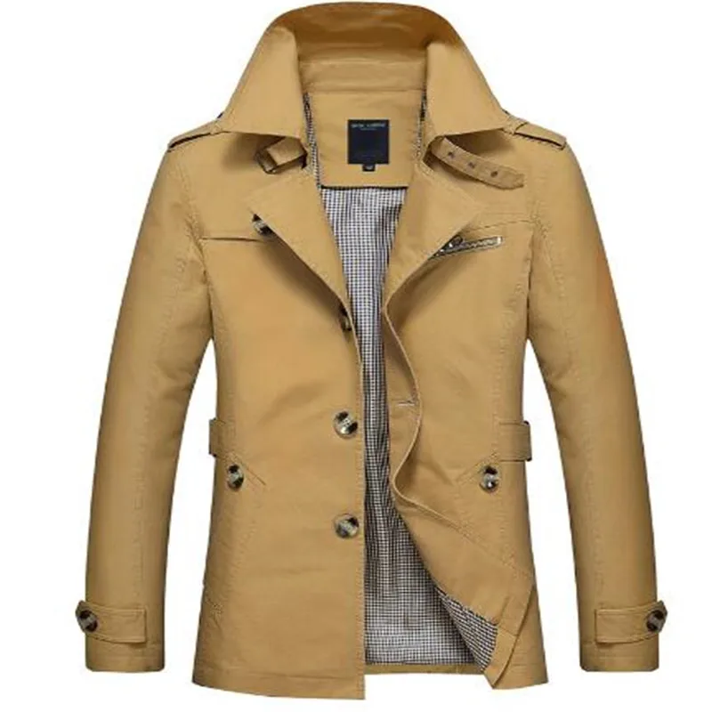 Korean Overcoat Khaki Black PLus size XXXL XXXXL 5XL british style Slim fit trench coat long men New Spring 2018 man Windbreaker
Korean Overcoat Khaki Black PLus size XXXL XXXXL 5XL british style Slim fit trench coat long men New Spring 2018 man Windbreaker