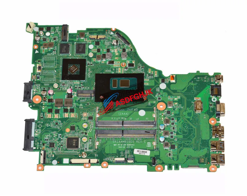 Оригинальный для ноутбука Acer Aspire E5 575G материнская плата 940M/2GB ж/i7 7500U 2 7 ГГц